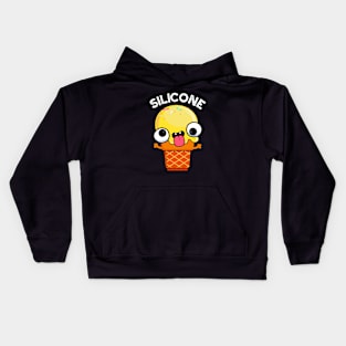 Silicone Funny Ice Cream Cone Pun Kids Hoodie